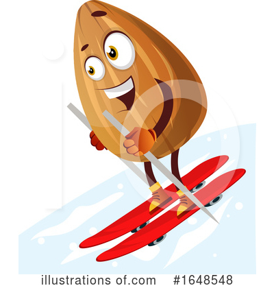 Royalty-Free (RF) Almond Clipart Illustration by Morphart Creations - Stock Sample #1648548