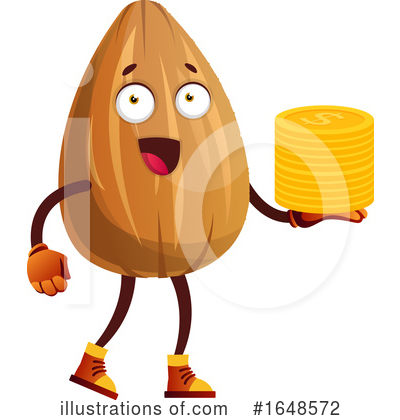 Royalty-Free (RF) Almond Clipart Illustration by Morphart Creations - Stock Sample #1648572
