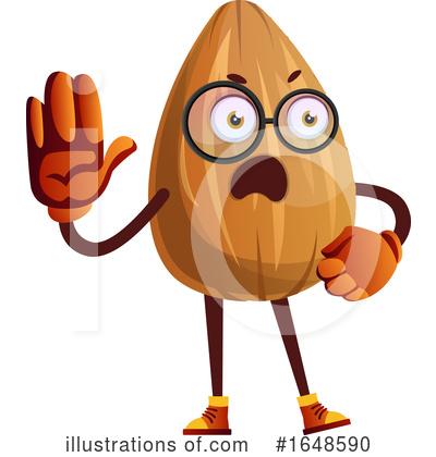 Royalty-Free (RF) Almond Clipart Illustration by Morphart Creations - Stock Sample #1648590