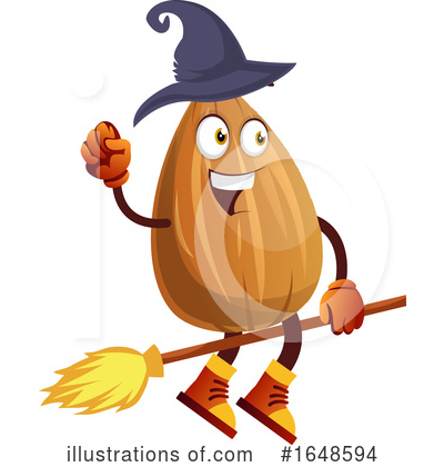 Royalty-Free (RF) Almond Clipart Illustration by Morphart Creations - Stock Sample #1648594