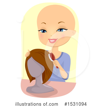 Royalty-Free (RF) Alopecia Clipart Illustration by BNP Design Studio - Stock Sample #1531094