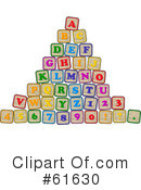 Alphabet Blocks Clipart #61630 by r formidable