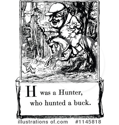 Hunter Clipart #1145818 by Prawny Vintage