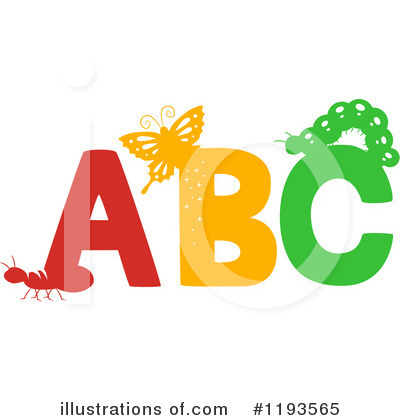 Royalty-Free (RF) Alphabet Clipart Illustration by BNP Design Studio - Stock Sample #1193565