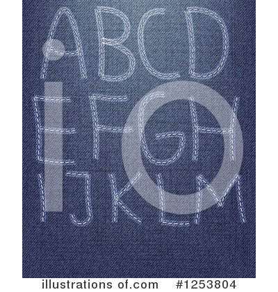 Royalty-Free (RF) Alphabet Clipart Illustration by vectorace - Stock Sample #1253804