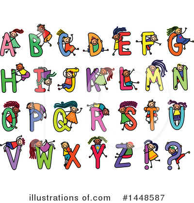 Royalty-Free (RF) Alphabet Clipart Illustration by Prawny - Stock Sample #1448587