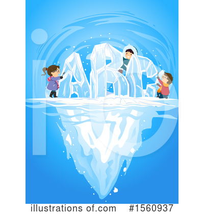 Iceberg Clipart #1560937 by BNP Design Studio