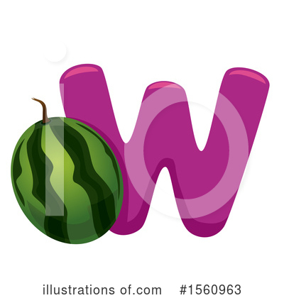 Watermelon Clipart #1560963 by BNP Design Studio