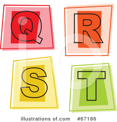 Royalty-Free (RF) Alphabet Clipart Illustration by Prawny - Stock Sample #67186