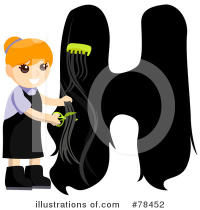 Hair Stylist Clipart #78452 by BNP Design Studio