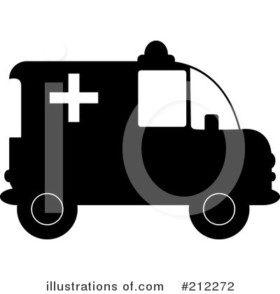 Royalty-Free (RF) Ambulance Clipart Illustration by Pams Clipart - Stock Sample #212272