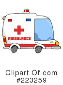 Ambulance Clipart #223259 by Hit Toon