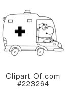Ambulance Clipart #223264 by Hit Toon