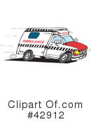 Ambulance Clipart #42912 by Dennis Holmes Designs