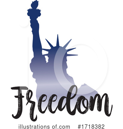 Lady Liberty Clipart #1718382 by Johnny Sajem