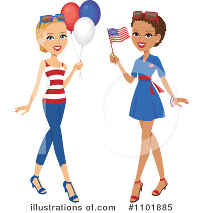 Royalty-Free (RF) American Clipart Illustration by Monica - Stock Sample #1101885
