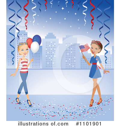 Royalty-Free (RF) American Clipart Illustration by Monica - Stock Sample #1101901