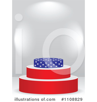 American Flag Clipart #1108829 by Andrei Marincas