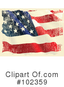American Flag Clipart #102359 by Pushkin