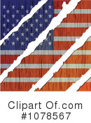 American Flag Clipart #1078567 by Andrei Marincas