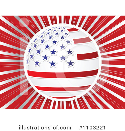 Independence Day Clipart #1103221 by Andrei Marincas
