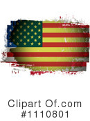American Flag Clipart #1110801 by michaeltravers
