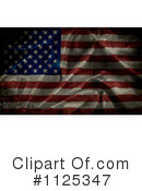 American Flag Clipart #1125347 by KJ Pargeter