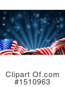 American Flag Clipart #1510963 by AtStockIllustration