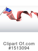 American Flag Clipart #1513094 by AtStockIllustration
