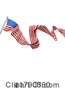 American Flag Clipart #1790560 by AtStockIllustration