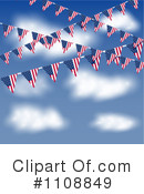 American Flags Clipart #1108849 by KJ Pargeter