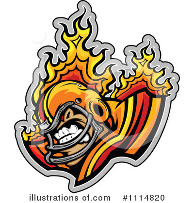 Flames Clipart #1114820 by Chromaco