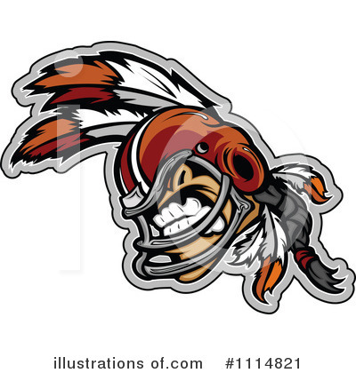 Football Player Clipart #1114821 by Chromaco