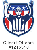 American Football Clipart #1215518 by patrimonio
