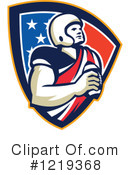 American Football Clipart #1219368 by patrimonio