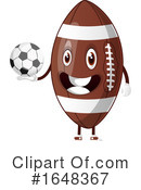 American Football Clipart #1648367 by Morphart Creations
