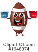 American Football Clipart #1648374 by Morphart Creations