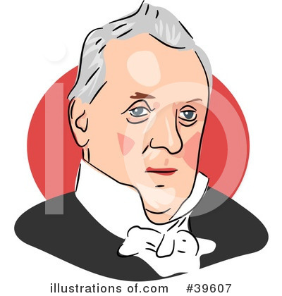Royalty-Free (RF) American President Clipart Illustration by Prawny - Stock Sample #39607