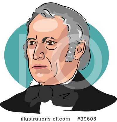 Royalty-Free (RF) American President Clipart Illustration by Prawny - Stock Sample #39608