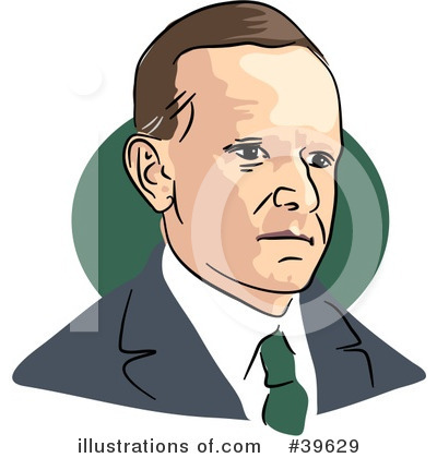 Royalty-Free (RF) American President Clipart Illustration by Prawny - Stock Sample #39629