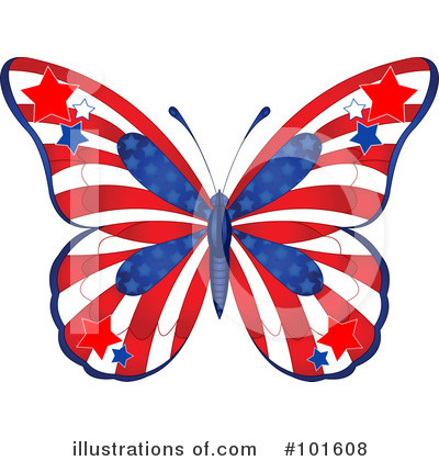 American Flag Clipart #101608 by Pushkin