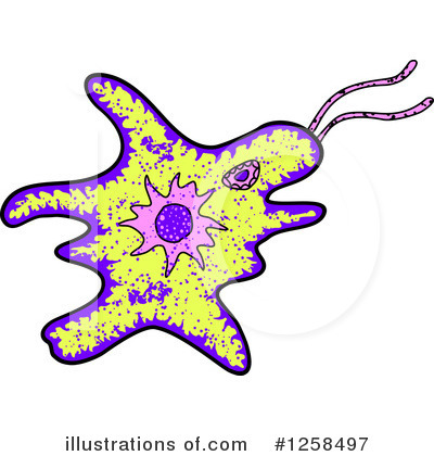Royalty-Free (RF) Amoeba Clipart Illustration by Vector Tradition SM - Stock Sample #1258497