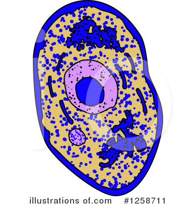 Royalty-Free (RF) Amoeba Clipart Illustration by Vector Tradition SM - Stock Sample #1258711