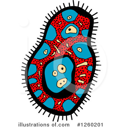Royalty-Free (RF) Amoeba Clipart Illustration by Vector Tradition SM - Stock Sample #1260201