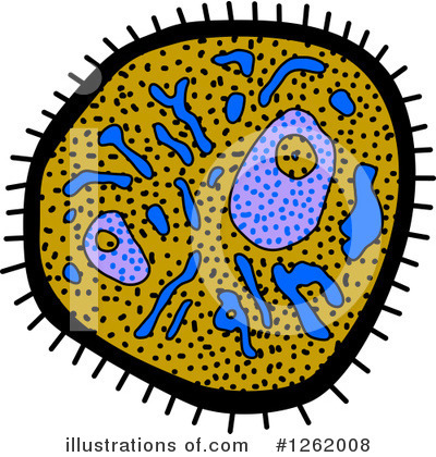 Royalty-Free (RF) Amoeba Clipart Illustration by Vector Tradition SM - Stock Sample #1262008