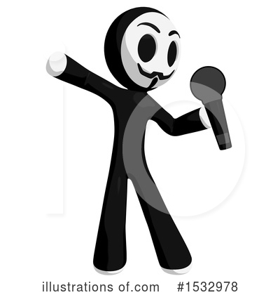 Microphone Clipart #1532978 by Leo Blanchette