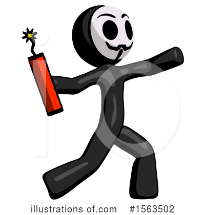 Royalty-Free (RF) Anarchist Clipart Illustration by Leo Blanchette - Stock Sample #1563502