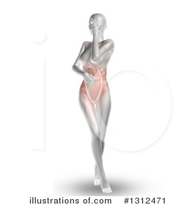 Royalty-Free (RF) Anatomy Clipart Illustration by KJ Pargeter - Stock Sample #1312471