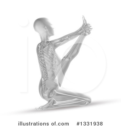 Stretching Clipart #1331938 by KJ Pargeter