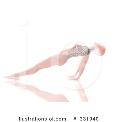 Stretching Clipart #1331940 by KJ Pargeter